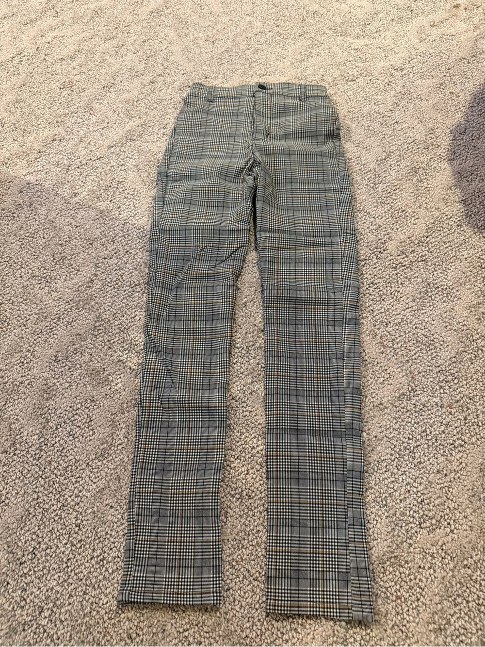 Garage Women’s Plaid Slim Fit Dress Pants